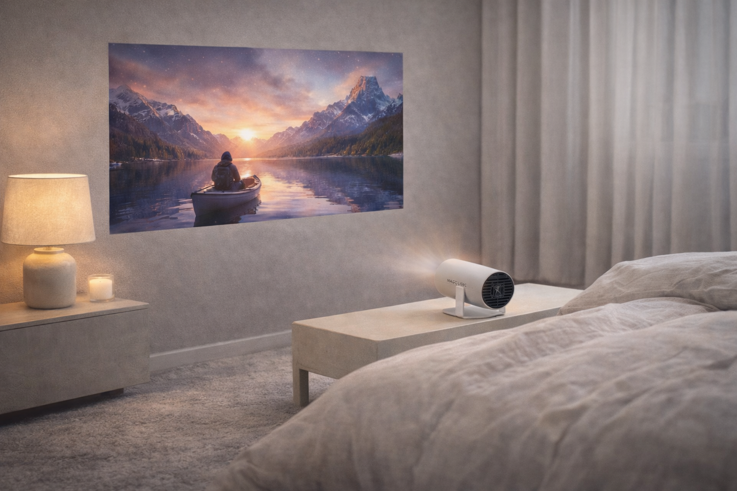 Projector HY300 Pro 8K Android 14 Dual Wifi6 290ANSI Allwinner H726 BT5.4 1080P 1280*720P Home Cinema Outdoor Projetor